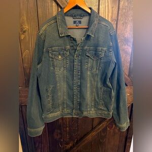 George Men's Denim Jacket - Blue